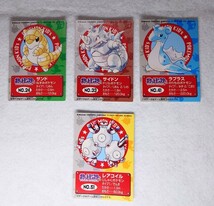 バンダイ ポケモン キッズカード ポケモンカード　1997〜1999 BANDAI Pokemon Card. Kids Card　未使用保管品 41枚 汚れなし 美品_画像9