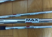 SIM MAX 7本組(6-9,P,A,S)KBS MAX85 JP STEEL(S) シム マックス 日本仕様_画像4