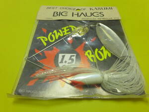 ☆新品 BIG HAUGS♪パワーボム 1.5oz スピナーベイト