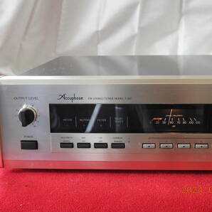 ☆Accuphase T-107 FMチューナー メンテナンス済☆の画像2