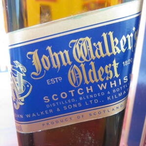 ジョニーウォーカー ブルーラベル オールデスト aged 15 to 60 yesrs 750ml 43% 箱付き スコッチの画像3