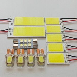 RR1 RR2 RR3 RR4 RR5 RR6 エリシオンプレステージ 超爆光！T10 LED ルームランプ 13点セット! ホワイト ホンダ /c36/c18/f3/c2