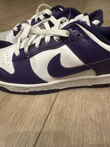 新品　NIKE DUNK LOW purple 27cm