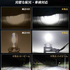 ポン付け D2S/D2R led ヘッドライト 20,000LM 爆光 ledバルブ 車検対応 led化 純正HID交換 35w 6000k 12V 対応 キャンセラー内蔵 FG342の画像4