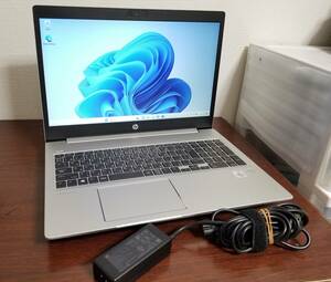 617 ほぼ新品 美品 動作品 HP ProBook 450 G7 Core i5 第10世代 (10210U)◆16GB◆SSD750GB◆15.6インチ HD Win11 PC laptop Office 2021