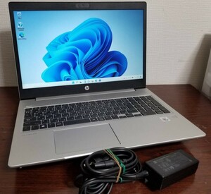 412 ほぼ新品 美品 動作品 HP ProBook 450 G7 Core i5 第10世代 (10210U)◆16GB◆SSD750GB◆15.6インチ Win11 laptop Office 2021 