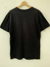 90s USA製 ラルフローレン ブラック ポケットTシャツ POLO Ralph Lauren M 黒　ポニー刺繍_画像4