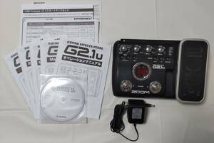 ギターマルチエフェクター ZOOM G2.1u 中古品 