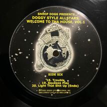 SNOOP DOGG PRESENTS / doggy style allstars / welcome to the house vol.1 / 3LP レコード_画像9