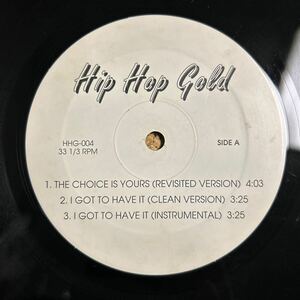 HIP HOP GOLD HHG-004 / BLACK SHEEP ED O.G SHOWBIZ & A.G / LP レコード