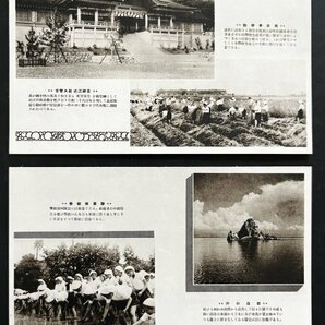 戦前 絵葉書 8枚「銃後風景」滋賀県 たとう 風景 景色 資料 郷土資料の画像4