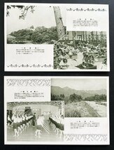 戦前 絵葉書 8枚「銃後風景」滋賀県 たとう 風景 景色 資料 郷土資料_画像3