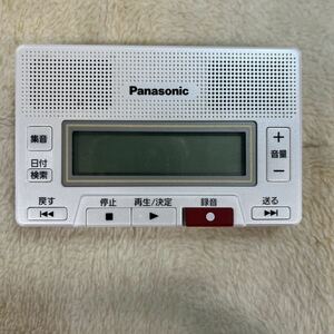 【送料込】動作確認済み Panasonic パナソニック ICレコーダー RR-SR350 カセットテープ型