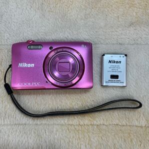 【送料込】NIKON ニコン COOLPIX S3600 クールピクス コンパクトデジタルカメラ デジカメ ジャンク品？の画像6