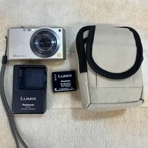 【送料込】動作確認済み Panasonic パナソニック デジタルカメラ デジカメ LUMIXル ミックスDMC-FX100 バッテリーチャージャー付き_画像8