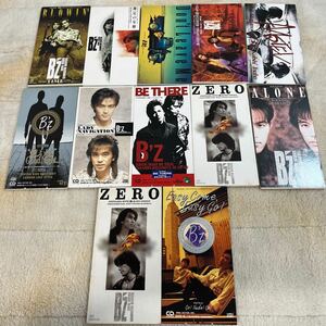 【送料込】8㎝シングルCD　B'z 12枚セット ビーズ ジャンク品★ZERO/裸足の女神/ALONE/BE THERE/MOTEL/BLOWIN'/MOTEL/Don't Leave Me