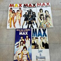 【送料込】8cmシングルCD 8センチ　MAX 5枚セット ジャンク品　TORATORATORA GETMYLOVE SeventieS など_画像1