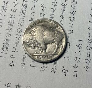 1924アメリカ5セント白銅貨　外国コイン