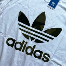 格安送料 XL （O）サイズ 新品 adidas originals アディダス オリジナルス 半袖 Tシャツ 白 迷彩 カモ ホワイト ランニング LL FM3337_画像4