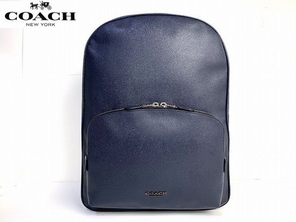 極美品★送料無料★ コーチ メンズ COACH レザー ケネディ リュックサック バックパック デイパック