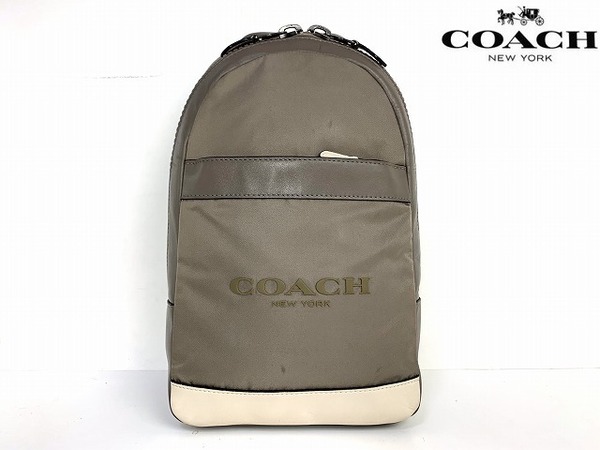 送料無料★ コーチ メンズ COACH チャールズ ボディバッグ ショルダー