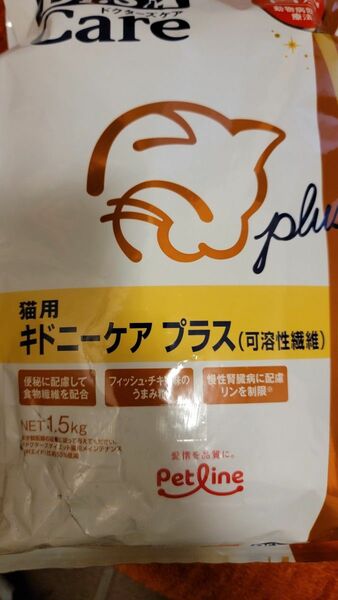 ドドクターズケア　猫用　キドニーケア　プラス キャットフード　可溶性　1.5kg