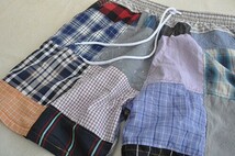 Crazy Pattern Shorts クレイジーパターンショーツ　フリーサイズ　24-4P-06　リメイク　アップサイクル_画像4