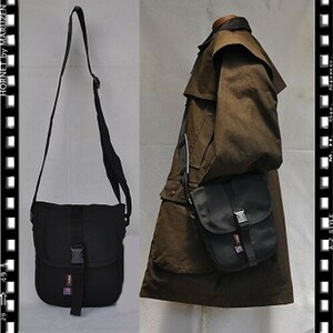 BIG BAG CO. SAFARI BAG big bag Company Safari bag BALISTIC BLACK black new goods convenience 