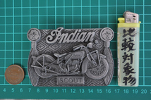 Indian インディアン　ベルトバックル　SCOUT 新品_画像3