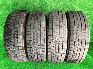 ブリヂストン スタッドレス ブリザック VRX2 195/65R15 2021年製 約5～7mm 4本 中古品 即決 240418 MA ガソ奥