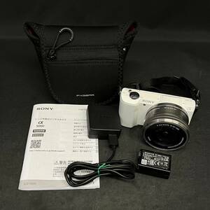 BCd159I 60 SONY α5000 ILCE-5000 アルファ ミラーレス一眼 デジタルカメラ レンズ交換式 ホワイト レンズ SELP1650 説明書/USB充電対応