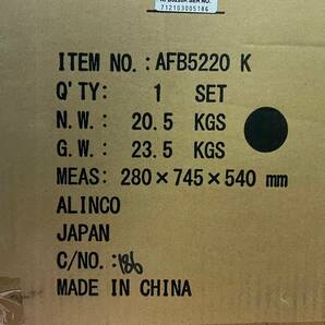 BCg268I 160 福岡発 未開封 未使用 ALINCO AFB5220K アルインコ エアロマグネティックバイク5220 エクササイズ フィットネス 説明書付の画像6