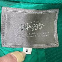 BCg323ハ 80 GINZA MAGGY 銀座マギー スカートスーツ サイズ9 グリーン ジャケット スカート セットアップ レディース 704-0257 服 洋服_画像6
