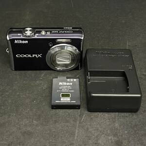 BCd009R Nikon COOLPIX S620 クールピクス NIKKOR 4X OPTICAL ZOOM VR 5.0-20.0mm 1:2.7-5.8 パープル デジタルカメラ 顔認識/AF自動追尾