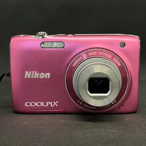 BCd065I 60 箱付き Nikon COOLPIX S3100 クールピクス NIKKOR 5X WIDE OPTICAL ZOOM 4.6-23.0mm 1:3.2-6.5 ピンク デジタルカメラ 顔認識の画像2