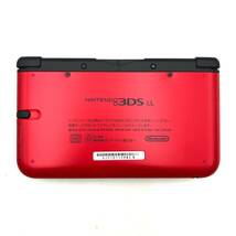 BDm020I 読込◯ 状態良好 Nintendo 3DS LL SPR-001 レッドブラック ソフトケース 充電器 ACアダプタ 得点力 中学実技 ソフト セット まとめ_画像4