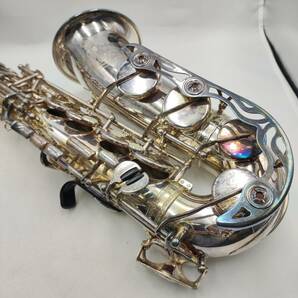 BDm027I YAMAHA YAS-62S 006959 アルトサックス シルバーメッキ サクソフォン SELMER/セルマー CS 80 マウスピース ハードケース付きの画像4