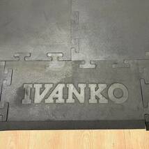 ⑤ IVANKO/イヴァンコ ラバーマット 16枚セット 約183x244cm インターロック式 筋トレ トレーニング 下敷き ジム フィットネス 店舗 業務用_画像6