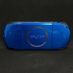BDd193R 60 読込◯ ② SONY PSP-3000 本体 ブルー デジモンアドベンチャー ゲームソフト プレイステーションポータブル ACアダプタ セットの画像3