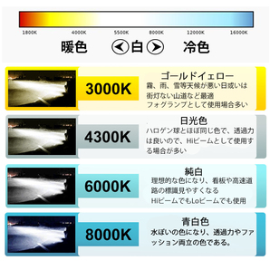 HIDバルブ* D4C/D4S/D4R兼用 DC12V/24V 35Ｗ 3400ルーメン 4300K/6000K/8000K選択可 2本セット 1年保証の画像5