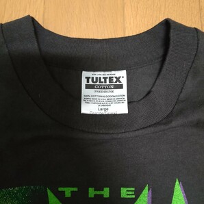 映画 マスク THE MASK プリントTシャツ メンズL ブラック ヴィンテージ 古着 ムービー TULTEXの画像7