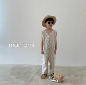 キッズ　オールインワン　韓国子供服　manamama 100サイズ