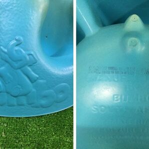 □ ① Bumbo バンボ ベビーソファー ベビーチェア ブルー 直径約37cm 高さ約24cm ベビー用品 7-27 の画像7