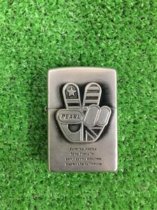 ZIPPO ジッポライター PEARL ピースサイン オイルライター 喫煙具 14-108