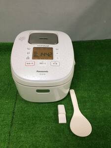 ◎ Panasonic パナソニック IHジャー炊飯器 SR-HX100 2020年製 5.5合炊き ホワイト 家電製品 21-90