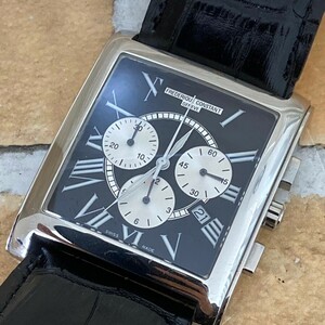 ◆稼働◆美品◆ FREDERIQUE CONSTANT フレデリック・コンスタント パスエイション カレ クロノグラフ FC292X4C26 メンズ腕時計