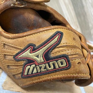 ◆人気◆ Mizuno ミズノ 軟式 硬式 内野手 オールラウンド グローブ 左利き用 キャメル系色の画像5