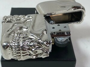 Zippo スカル メタルジャケット SPECIAL SKULL #WNB シルバー銀/5面 新品