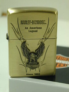 限定Zippo ハーレーHarley-Davidson/真鍮HDP-12エスメタルBR