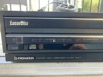 Pioneer Laser Disc CLD-7 中古品　レーザーディスク　プレーヤー　通電確認済み_画像3